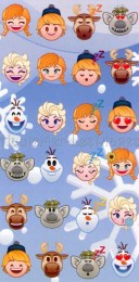 serviette de plage emoji-disney